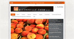 Desktop Screenshot of mcconnells-farm.com