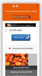 Mobile Screenshot of mcconnells-farm.com